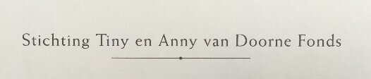 Stichting Tiny & Anny van Doorne Fonds