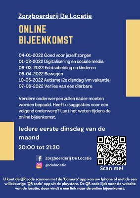 Online bijeenkomsten